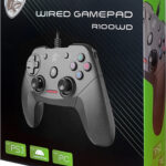 Roar R100WD Ενσύρματο Gamepad για Android / PC / PS3 Μαύρο
