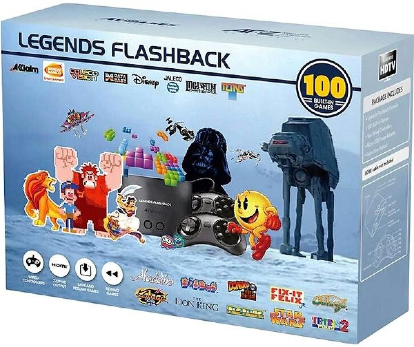 AtGames Ηλεκτρονική Παιδική Κονσόλα Atari Legends Flashback Gaming Console 100 Built-in - Image 1