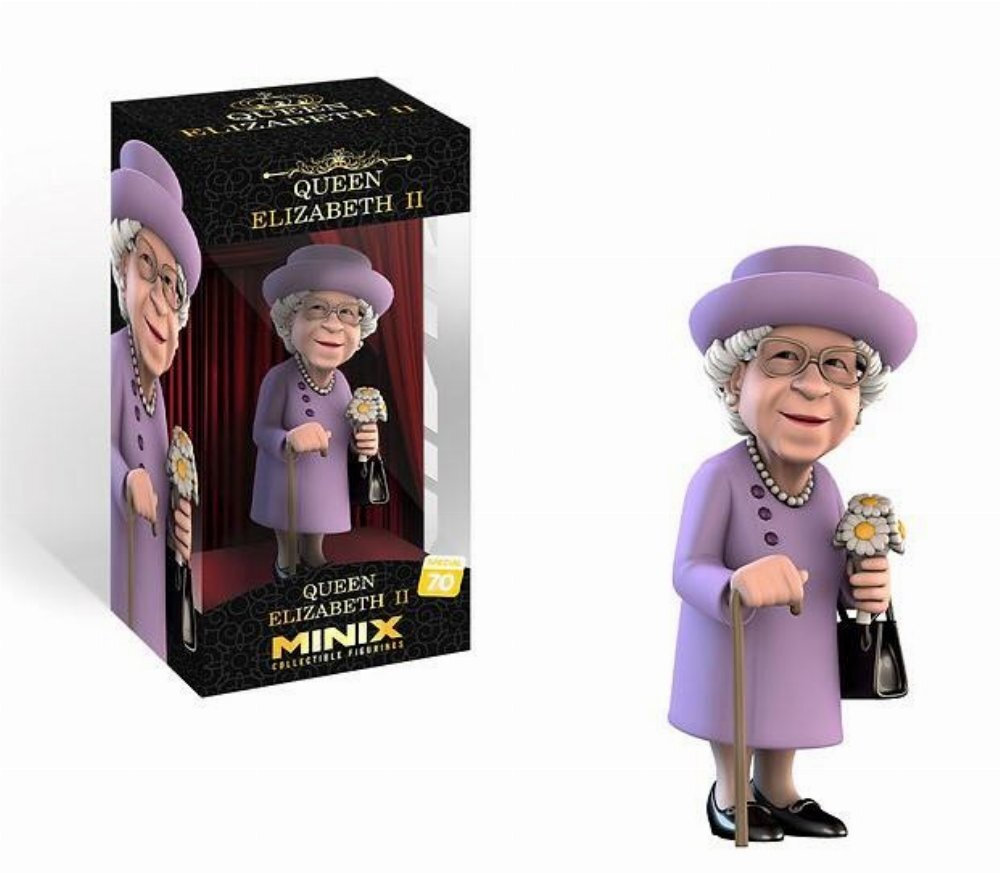 20230821101331_minix_royals_queen_elizabeth_ii_figoura_ypsous_12ek_12763 Minix Royals: Queen Elizabeth II Φιγούρα ύψους 12εκ. - Image 1