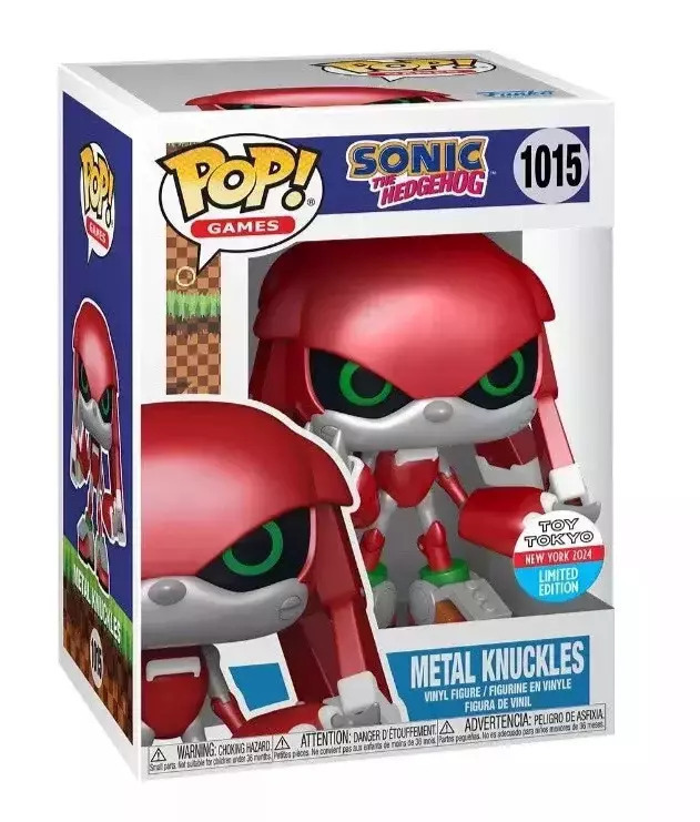 20250911015750_0f793ae6 Funko Pop! Games: Sonic The Hedgehog - Metal Knuckles 1015 Exclusive - Image 1
