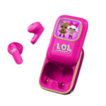 OTL LOL Surprise Slide In-ear Bluetooth Handsfree Ακουστικά με Θήκη Φόρτισης Ροζ