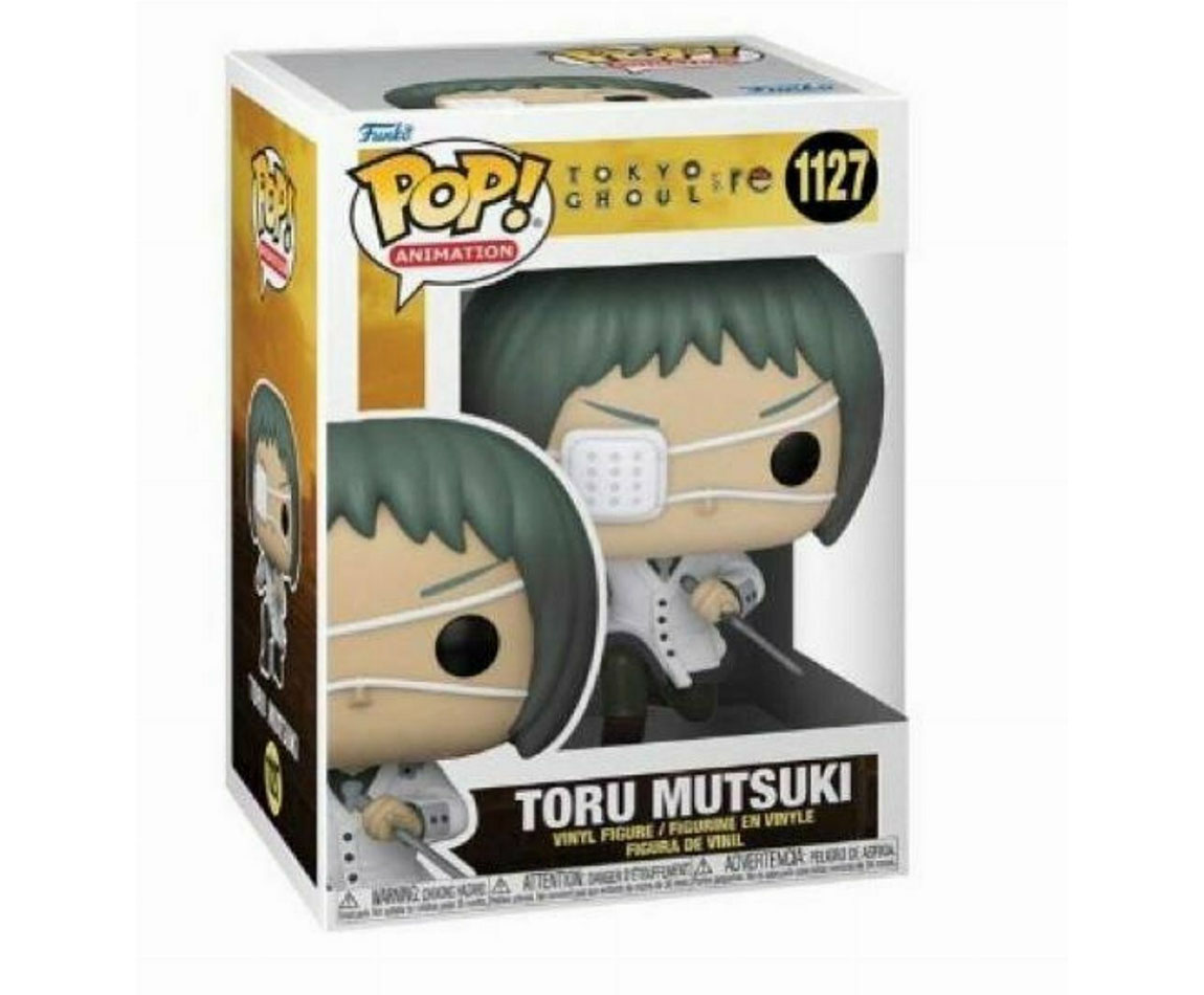 889698576444 Funko Pop! Animation: Tokyo Ghoul Re – Toru Mutsuki #1127 Vinyl Figure - Image 1