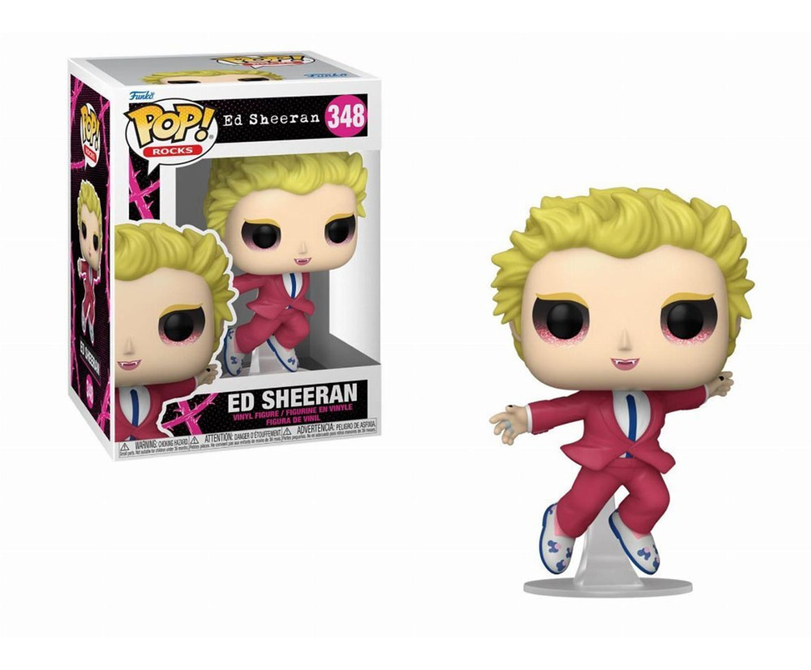 889698705943 Funko Pop! Rocks: Ed Sheeran #348 Vinyl Figure - Image 1