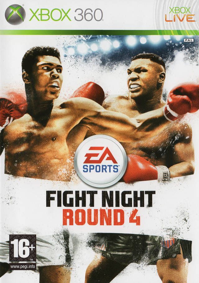 946195_122039_front Fight Night Round 4 USED XBOX 360 - Image 1