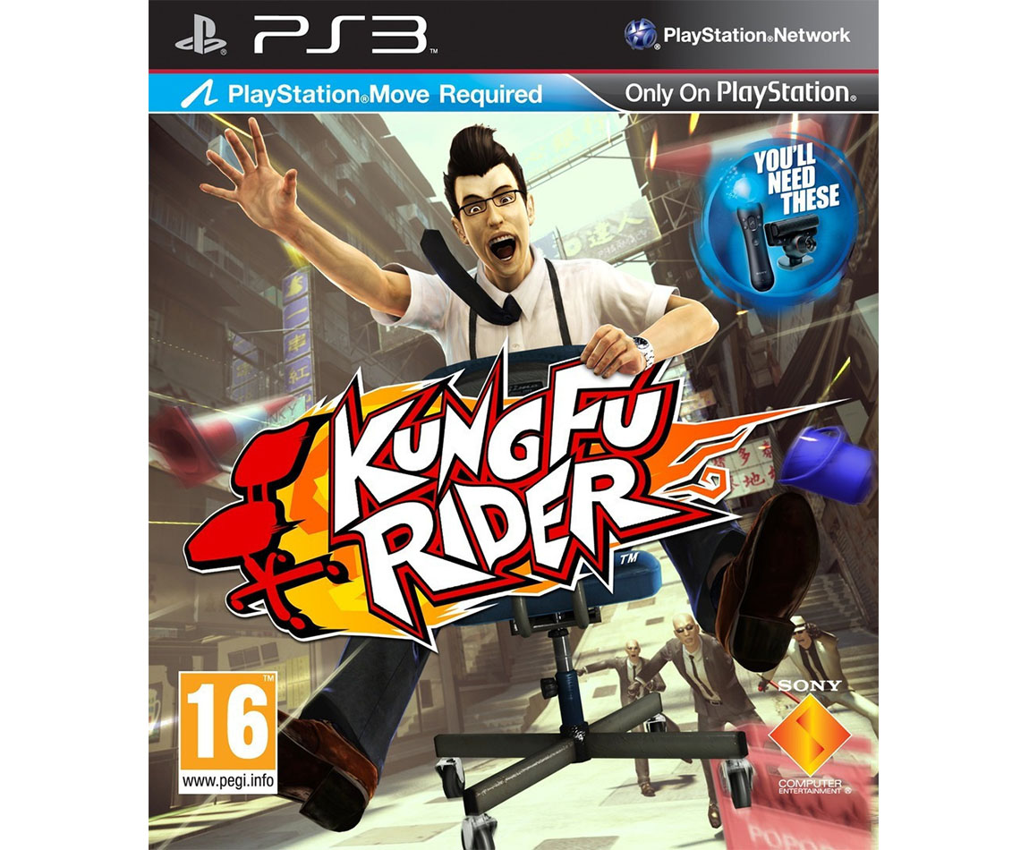 VG000553 Kung Fu Rider USED PS3 (GRE) - Image 1