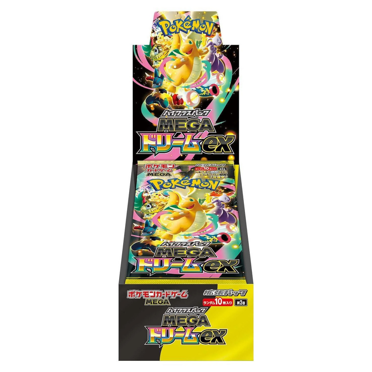 20251126103246_pokemon_fakelakia Pokemon Mega Dream Ex Booster Box (JPN) Διάφορα Σχέδια (10 Booster) - Image 1
