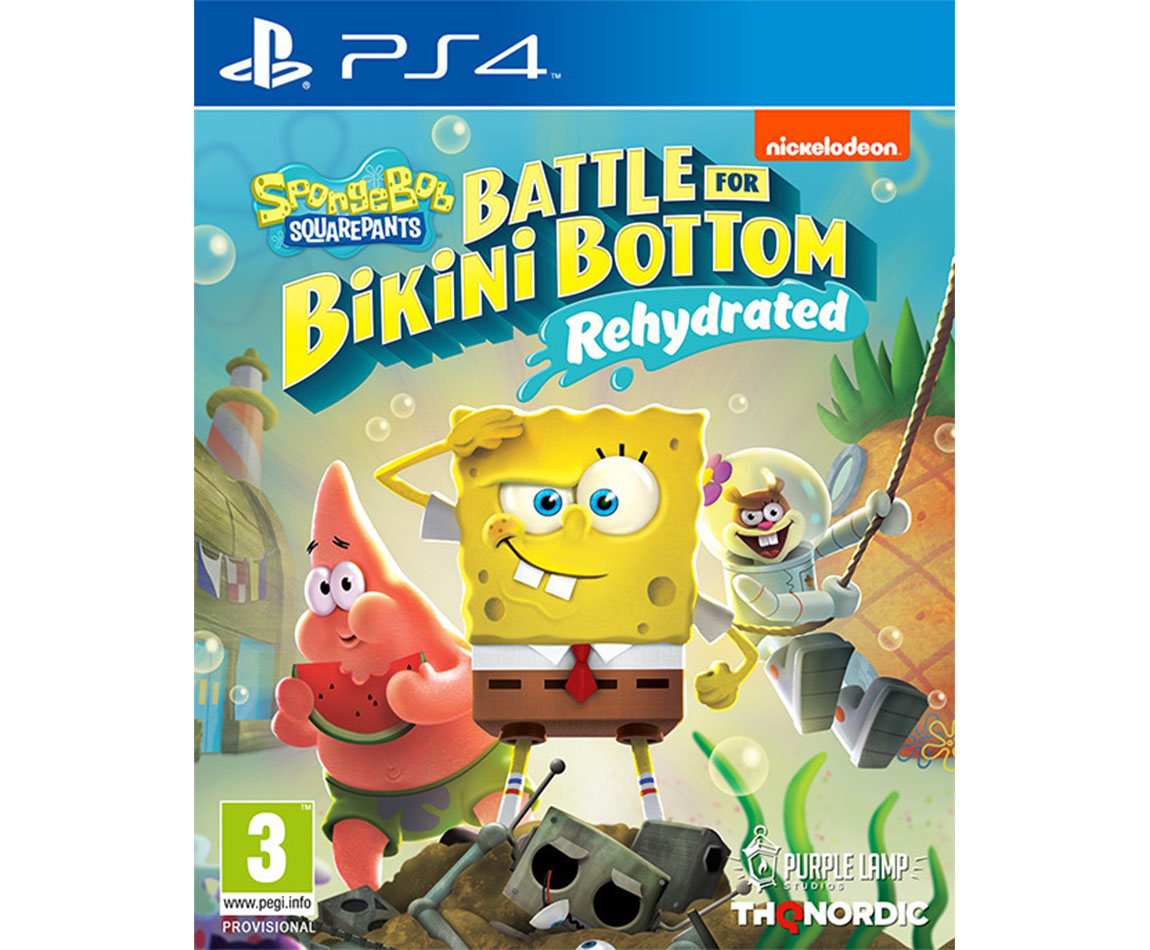 9120080074539 PS4 Spongebob SquarePants: Battle for Bikini Bottom - Rehydrated - Image 1