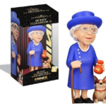 MINIX QUEEN ELIZABETH - QUEEN ELIZABETH II WITH CORGI