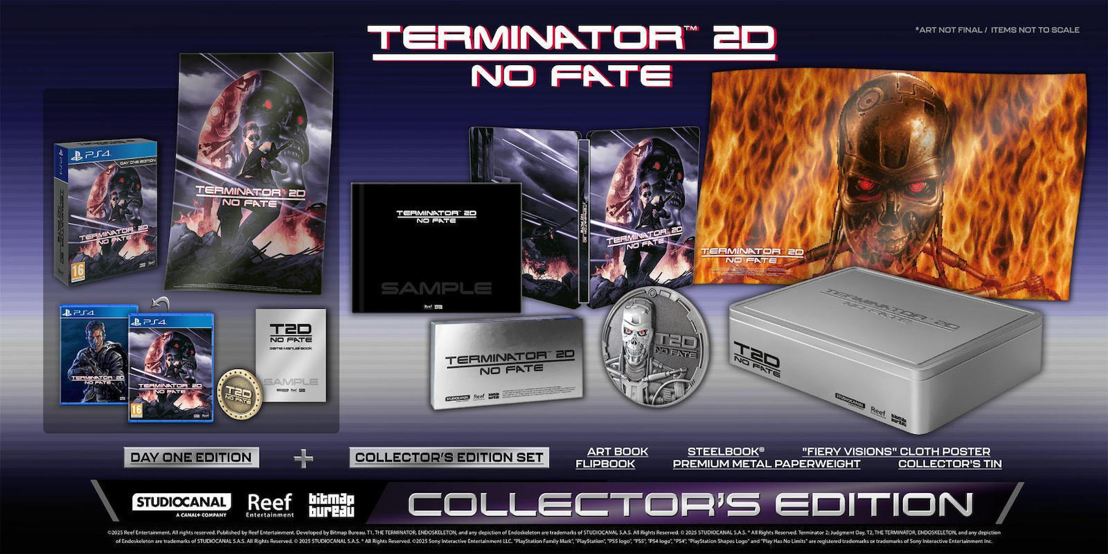 Terminator 2D: No Fate Collector's Edition PS4 Game - Image 1