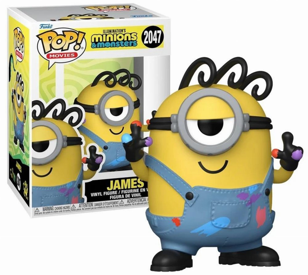 20260630112304_funko_pop_minions_james_2047 Funko Pop! Movies: Minions - James 2047 - Image 1